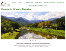 Tablet Screenshot of kiriwongriverview.com